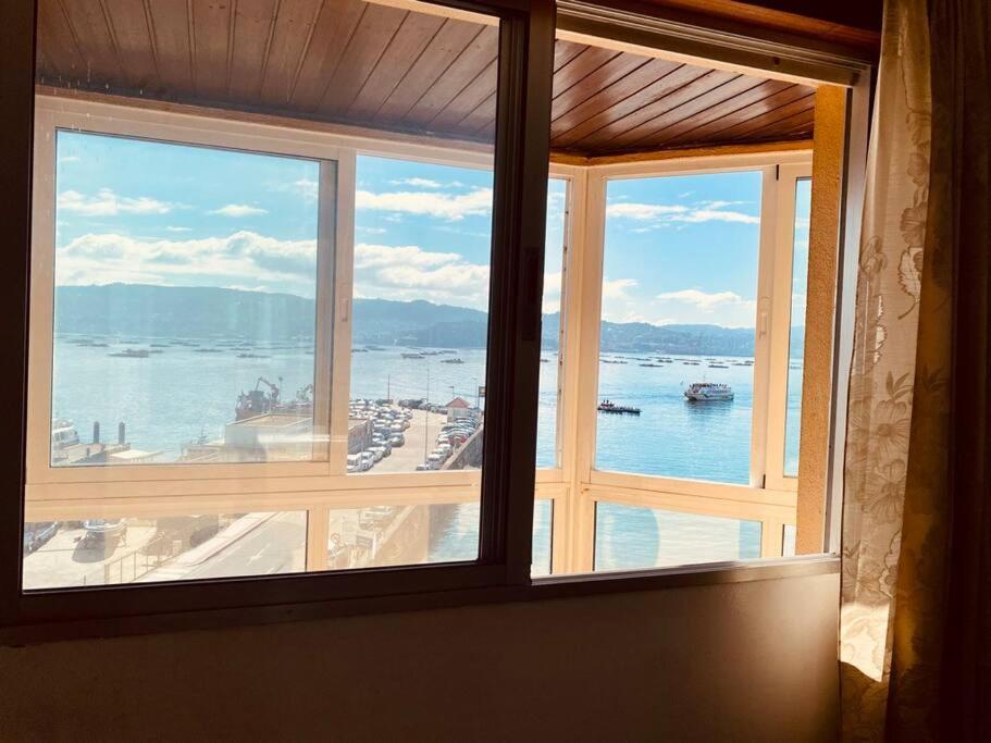 Ferienwohnung Disfruta Del Mar Y La Brisa Marina - Xanela Ao Mar Moaña Exterior foto